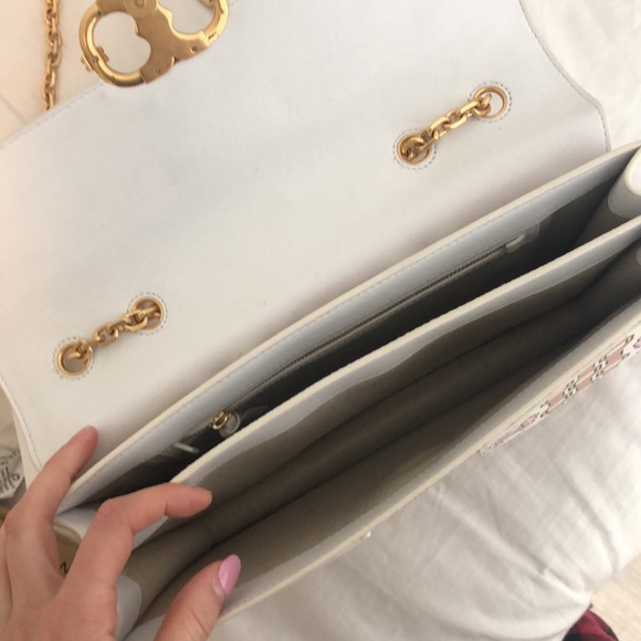 Tory Burch Gemini Link Hicks Garden Shoulder Bag - Picture 8 of 13